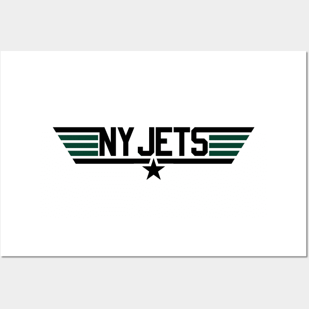 New York Jets Wall Art by Funnyteesforme